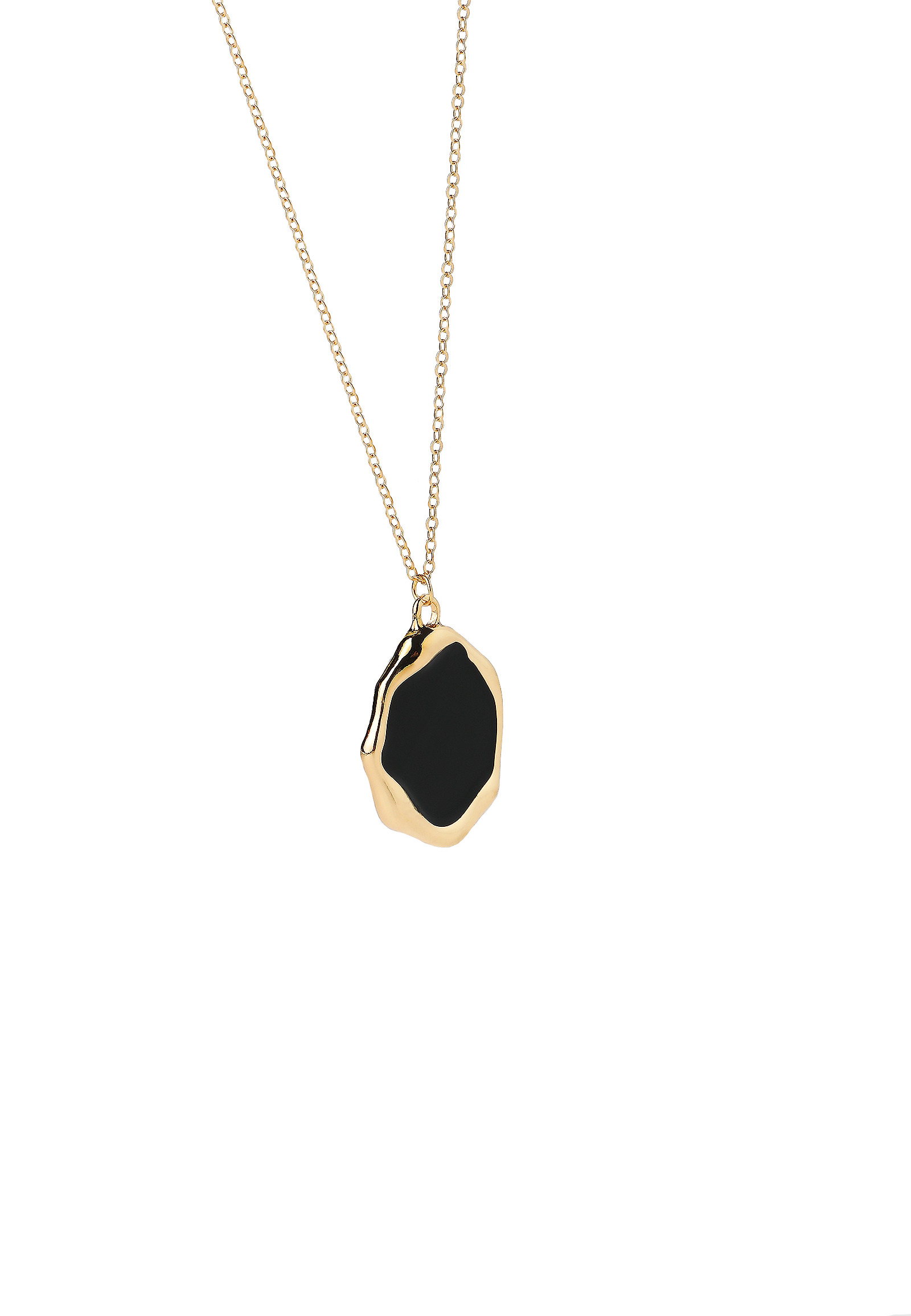 STYLISH NECKLACE ON A CHAIN - JEWELLO STYLISH NECKLACE ON A CHAIN - JEWELLO BLACK 116818