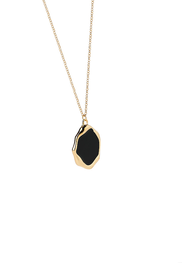 STYLISH NECKLACE ON A CHAIN - JEWELLO STYLISH NECKLACE ON A CHAIN - JEWELLO BLACK 5