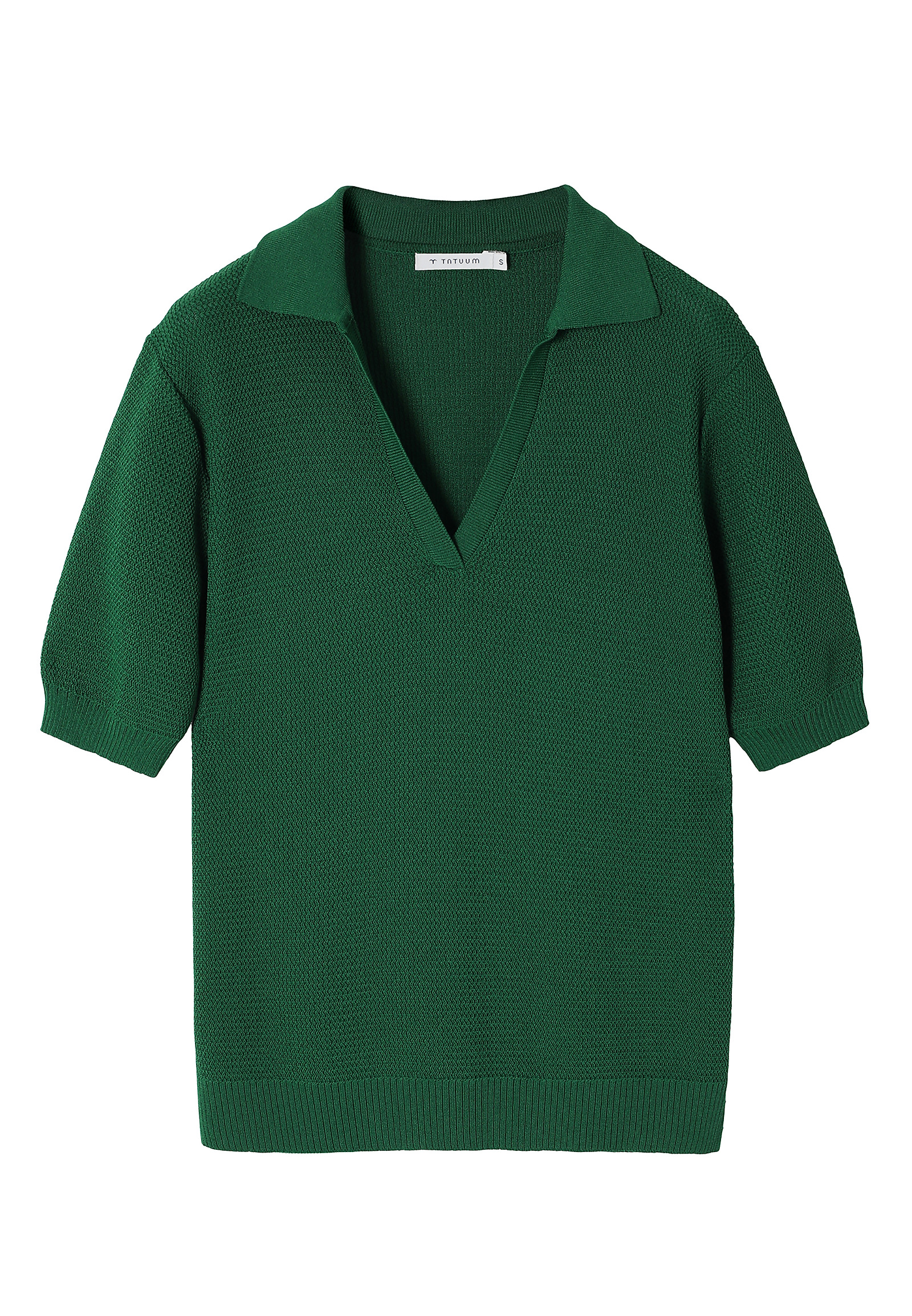 SWETER Z WISKOZOWEJ PRZĘDZY — HAZEL SWETER Z WISKOZOWEJ PRZĘDZY — HAZEL ZIELONY 104995