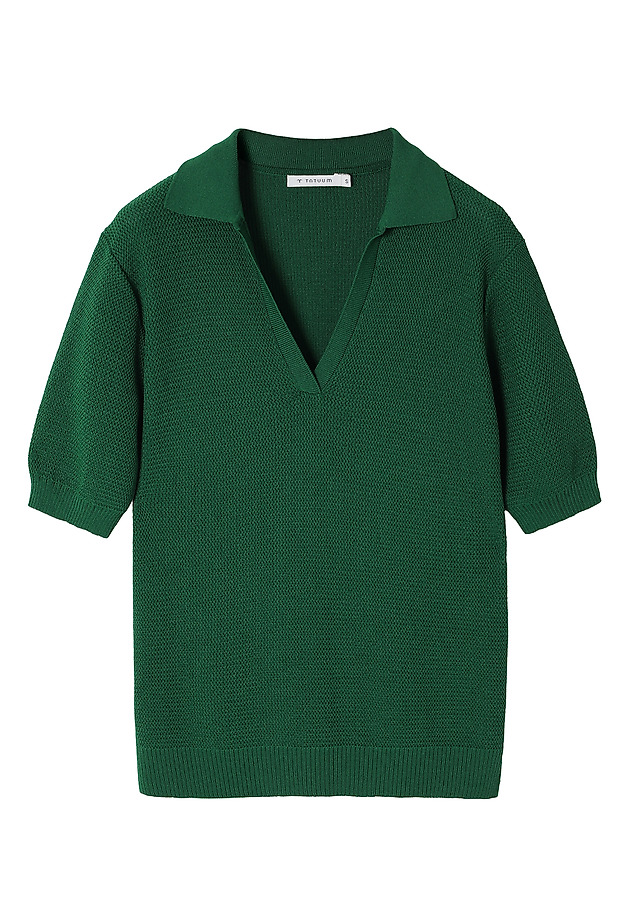 SWETER Z WISKOZOWEJ PRZĘDZY — HAZEL SWETER Z WISKOZOWEJ PRZĘDZY — HAZEL ZIELONY 6