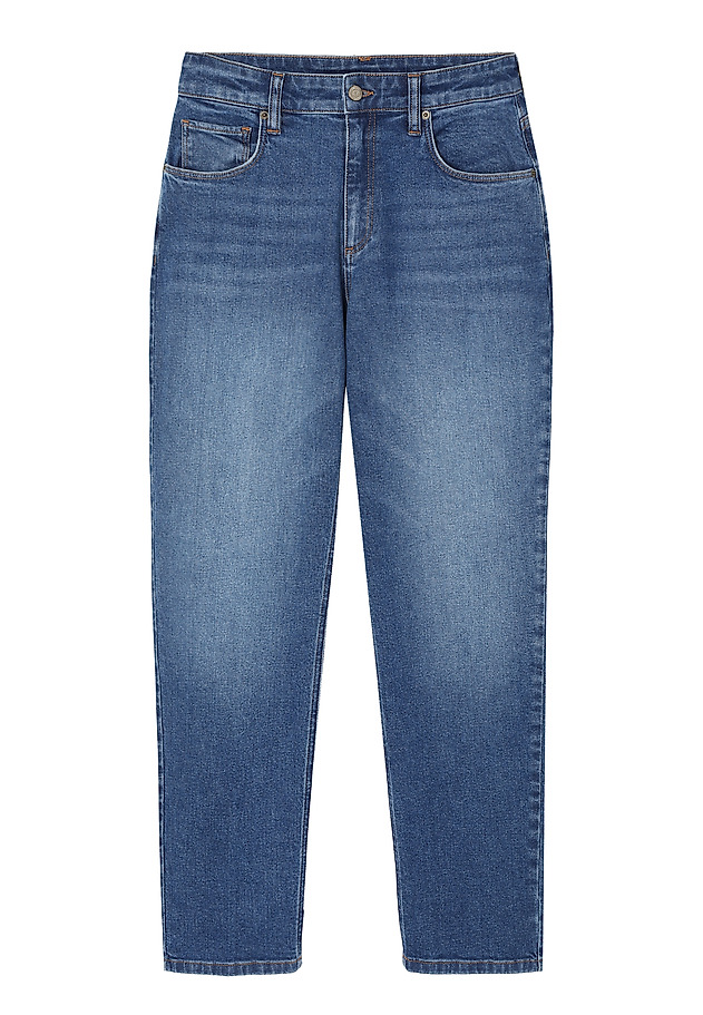 DENIM STRAIGHT LEG TROUSERS — TILLY DENIM STRAIGHT LEG TROUSERS — TILLY NIEBIESKI 8