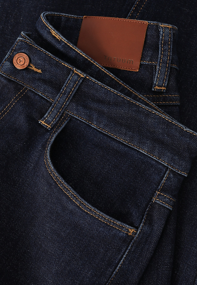 DŽÍNOVÉ KALHOTY MOM JEANS – SLAWA DŽÍNOVÉ KALHOTY MOM JEANS – SLAWA MODRÁ 2