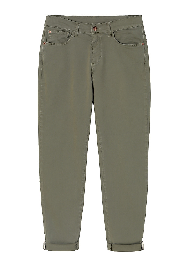 SPODNIE DAMSKIE DENIMOWE DEZIRA SPODNIE DAMSKIE DENIMOWE DEZIRA KHAKI 5