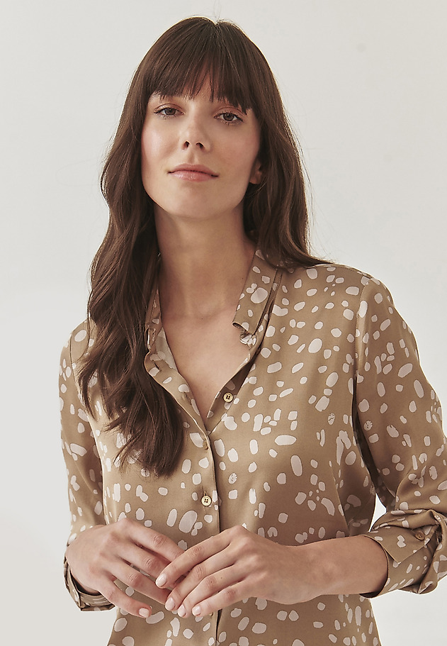 LADIES’ PATTERNED BLOUSE - NIKA LADIES’ PATTERNED BLOUSE - NIKA MULTIKOLOR 5