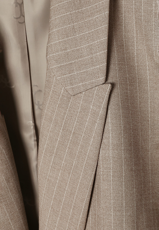 CLASSIZ BLAZER IN VERTICAL STIPES - REMELIKA 1 CLASSIZ BLAZER IN VERTICAL STIPES - REMELIKA 1 BEŻOWY 6