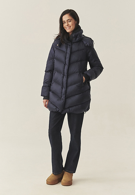 JACKET PENTRU IARNĂ CU CAPUȘĂ - DAGAMARI BLEUMARIN 2