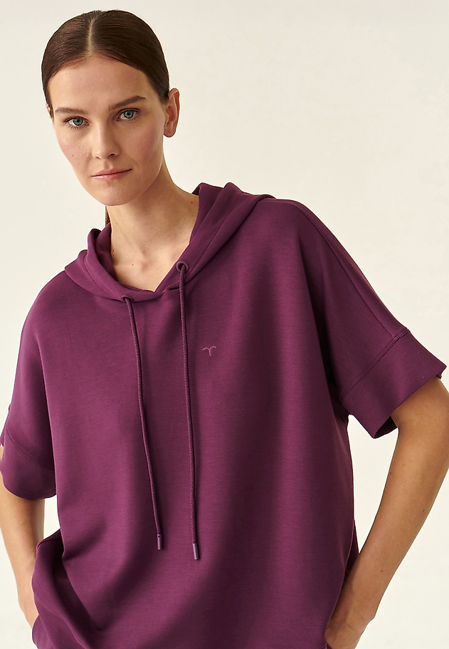 DAMSKA BLUZA Z MODALEM IKSO DAMSKA BLUZA Z MODALEM IKSO FIOLETOWY 2
