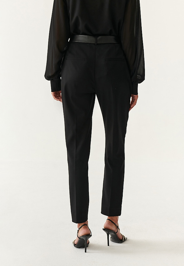 LADIES' PRESSED CREASE PANTS MALA LADIES' PRESSED CREASE PANTS MALA BLACK 2