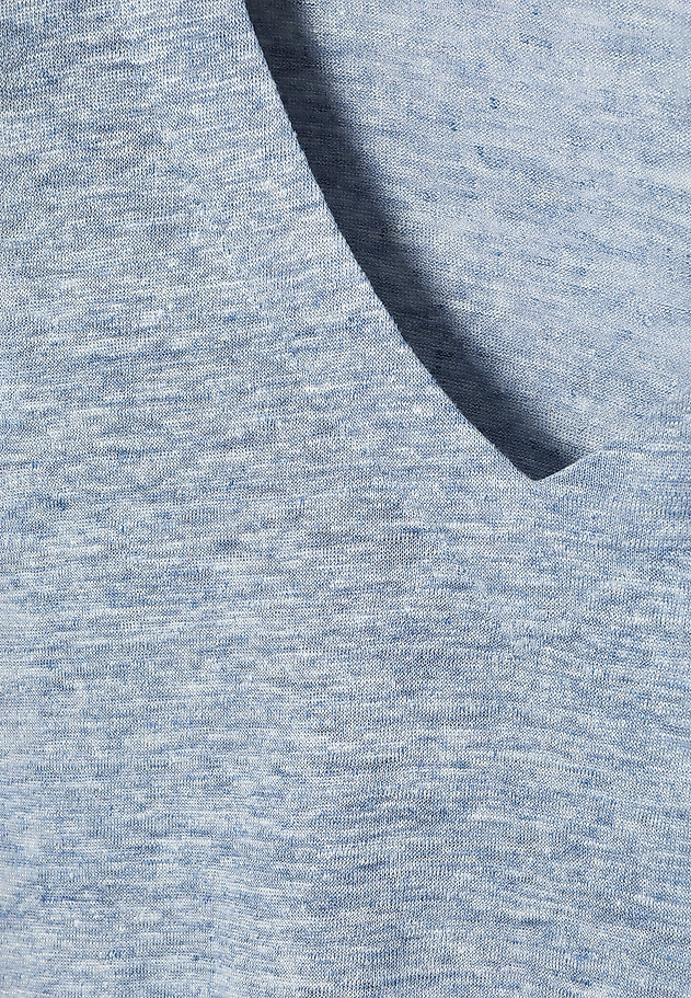 LADIES’ LINEN OVERSIZED BLOUSE - STENA 1 LADIES’ LINEN OVERSIZED BLOUSE - STENA 1 BLUE 7