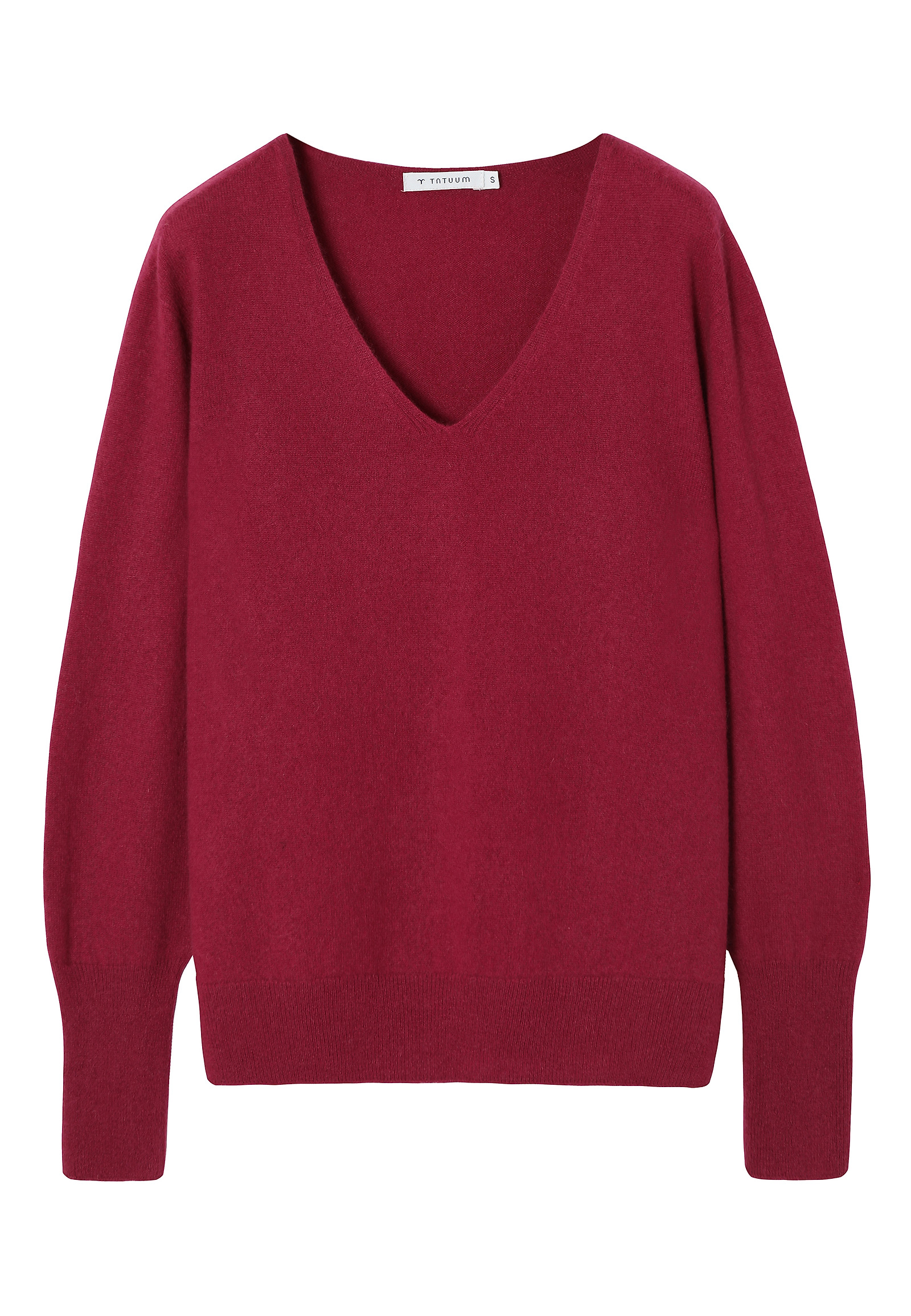 KASZMIROWY SWETER - ANISTON KASZMIROWY SWETER - ANISTON CZERWONY 115732