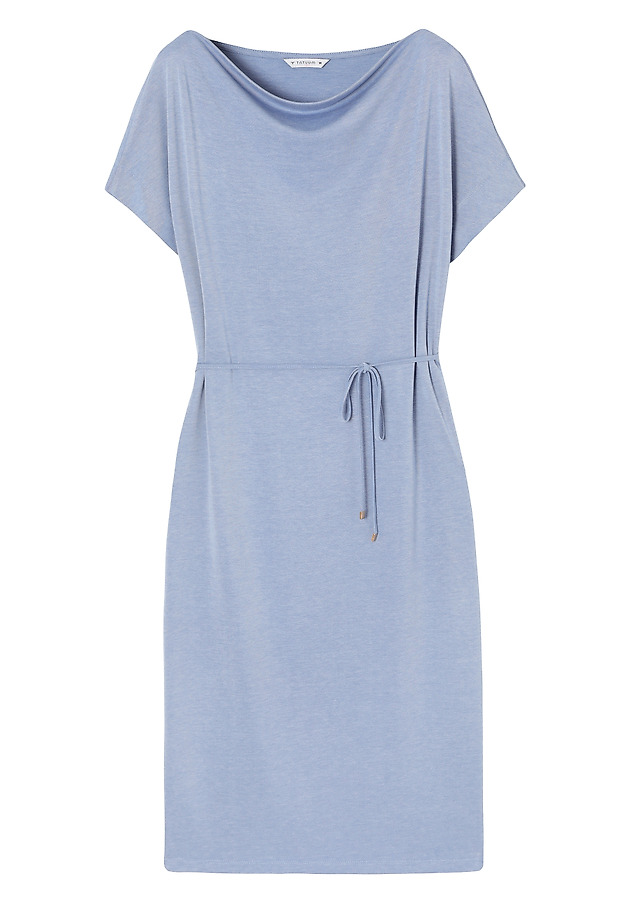 LIGHT DRESS WITH MODAL - KOWNA LIGHT DRESS WITH MODAL - KOWNA NIEBIESKI 7