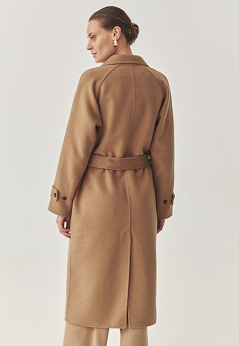ELEGANTNÍ VLNĚNÝ KABÁT – LETICIA BÉŽOVÁ 2