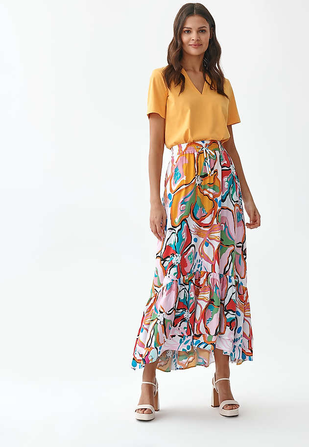 MAXI SKIRT LOWIKO MAXI SKIRT LOWIKO MULTIKOLOR 1