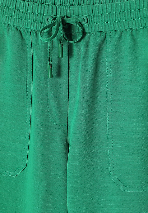 LADIES’ JOGGER TROUSERS WITH AN ELASTIC - SUDIKI 1 GREEN 2