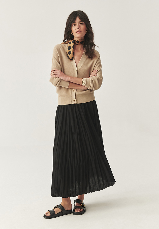 CARDIGAN DIN BUMBAC - PONKONI CARDIGAN DIN BUMBAC - PONKONI BEJ 7