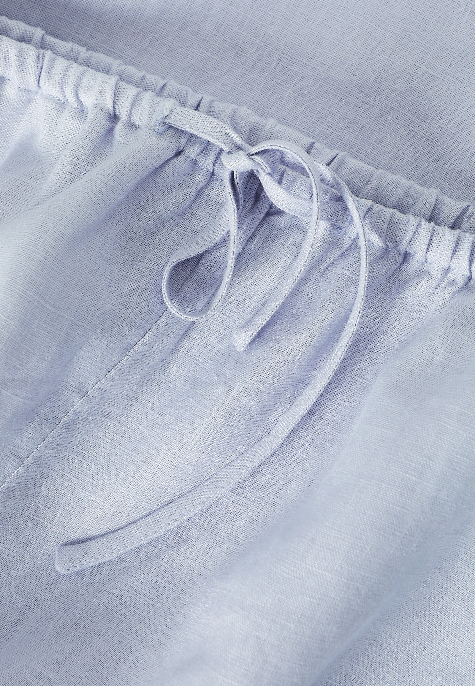 LINEN HLAČE S ŠIROKIMI NOGAVICAMI - CANELA LINEN HLAČE S ŠIROKIMI NOGAVICAMI - CANELA VIJOLIČNA 109978