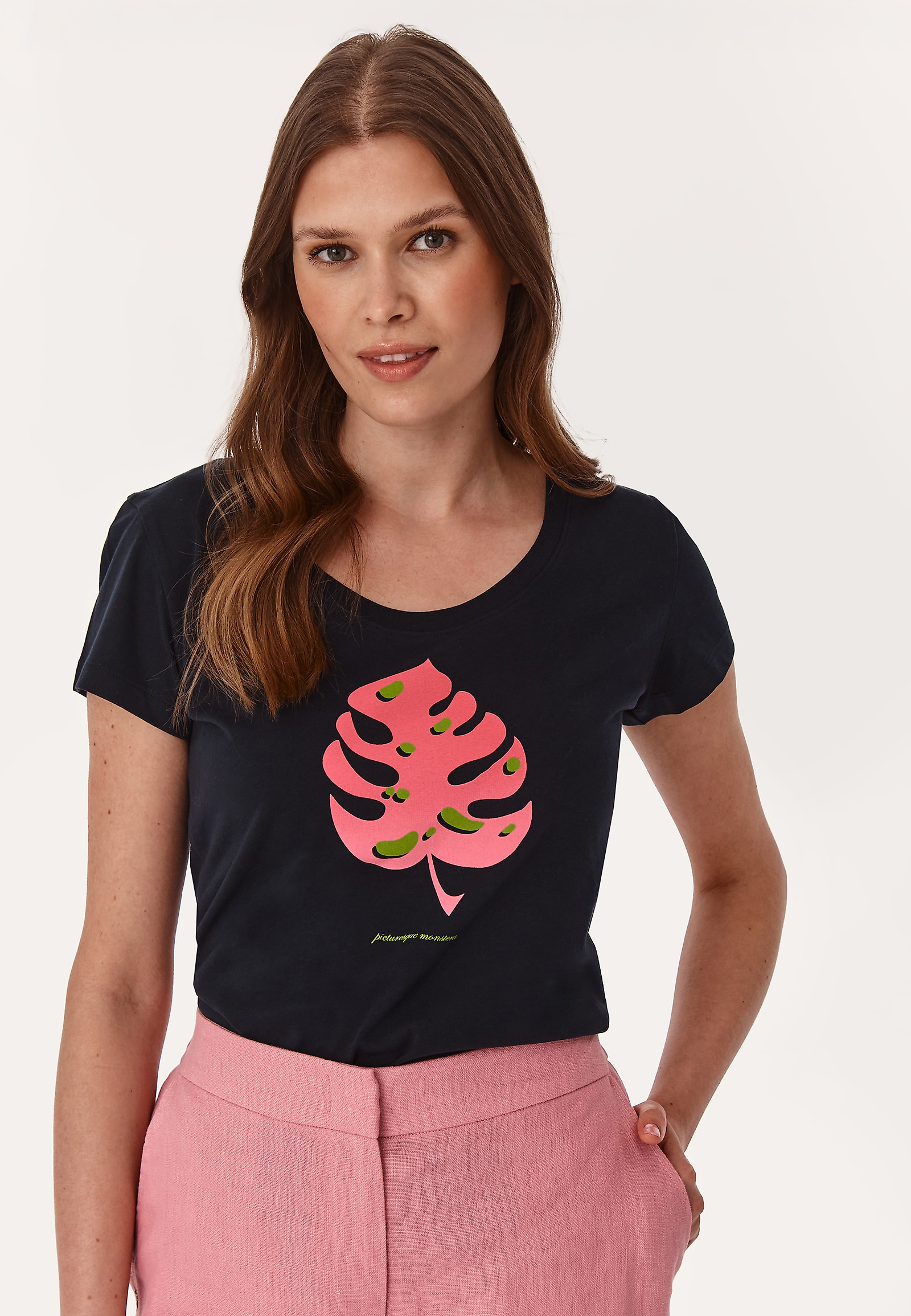 CLASSIC LADIES' T-SHIRT ANTONIA 2 CLASSIC LADIES' T-SHIRT ANTONIA 2 NAVY BLUE 78616