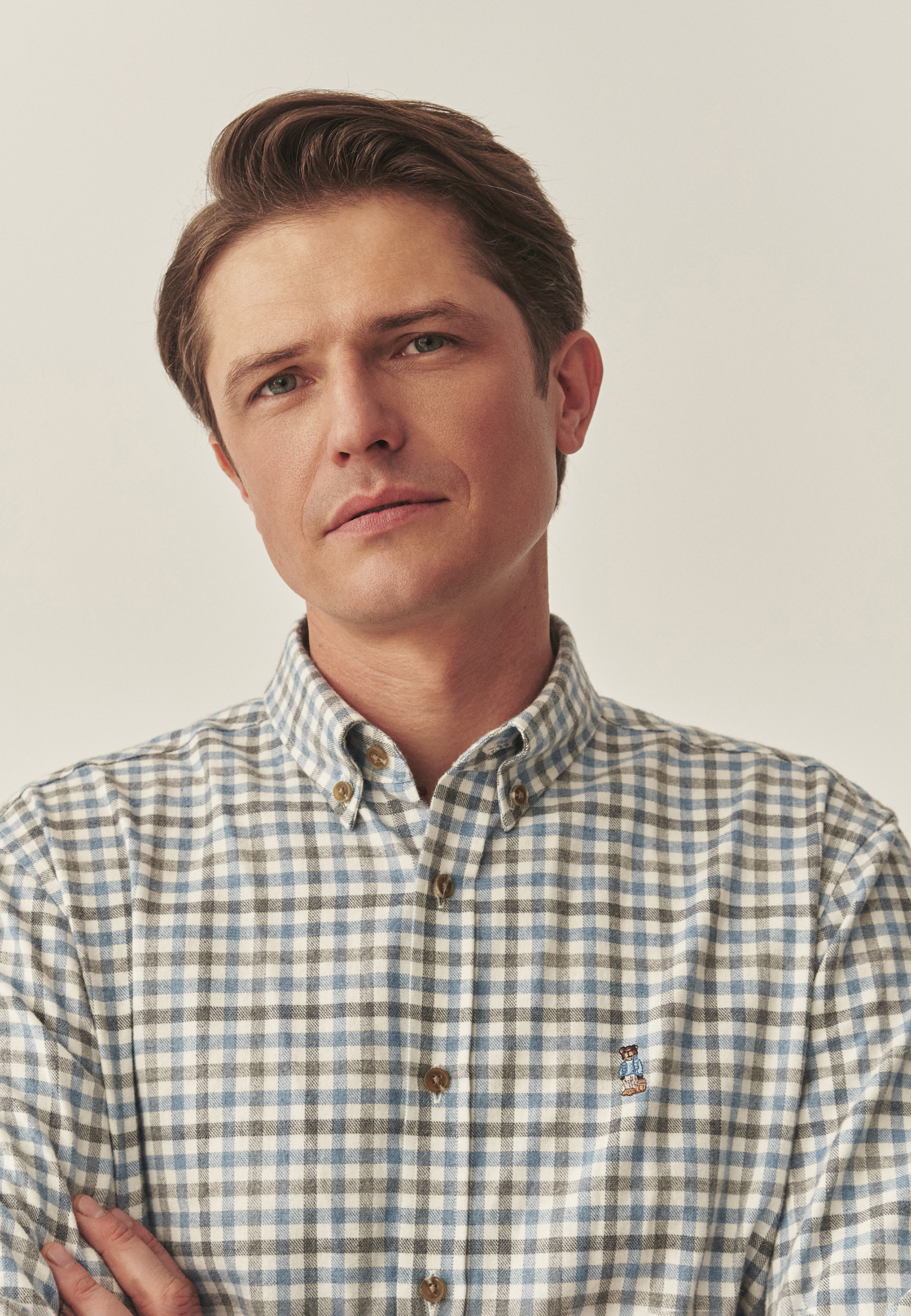 BAWEŁNIANA KOSZULA W KRATĘ - MARCO 5 CLASSIC MULTIKOLOR 2