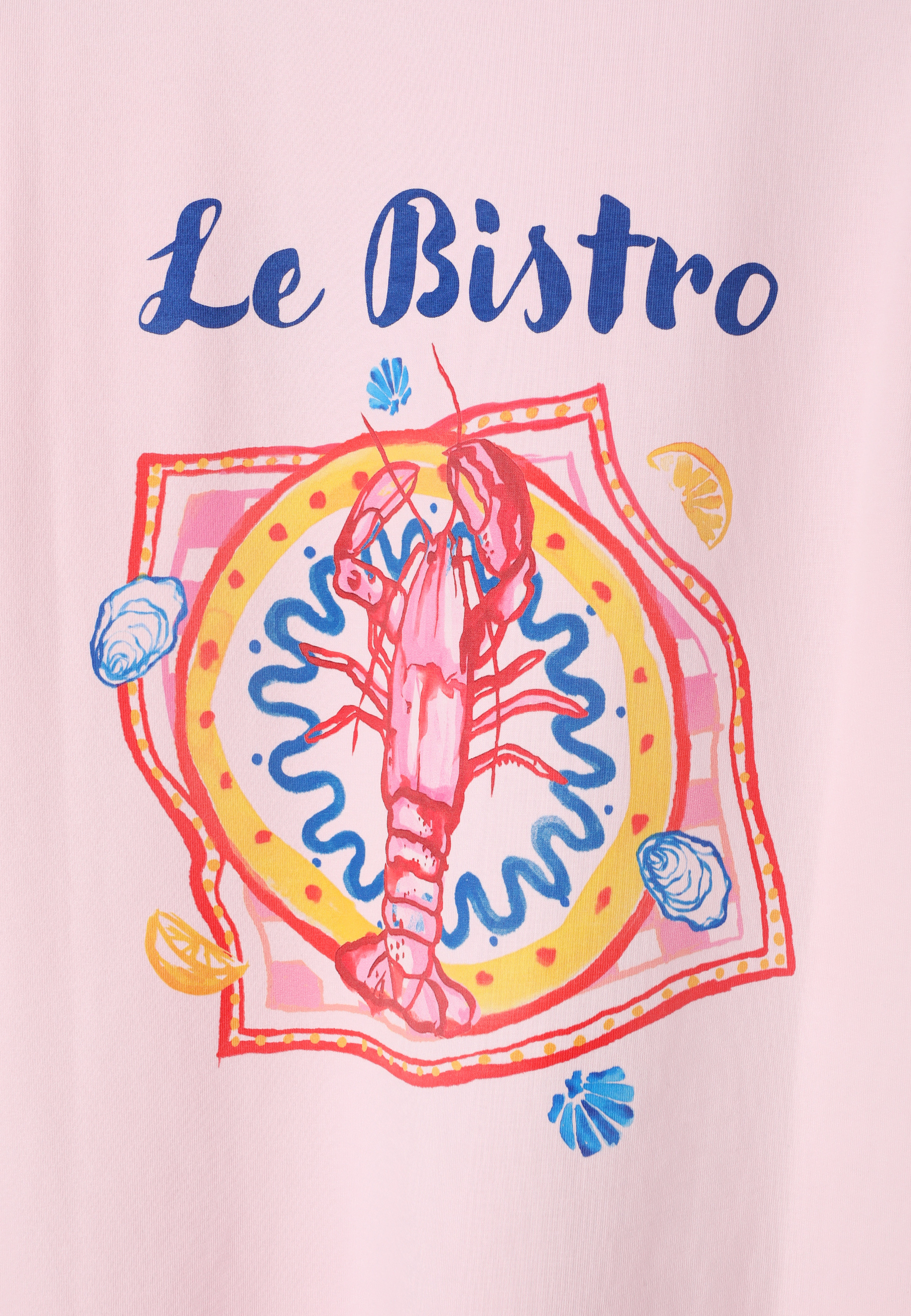 BAWEŁNIANY T-SHIRT Z NADRUKIEM - MAR