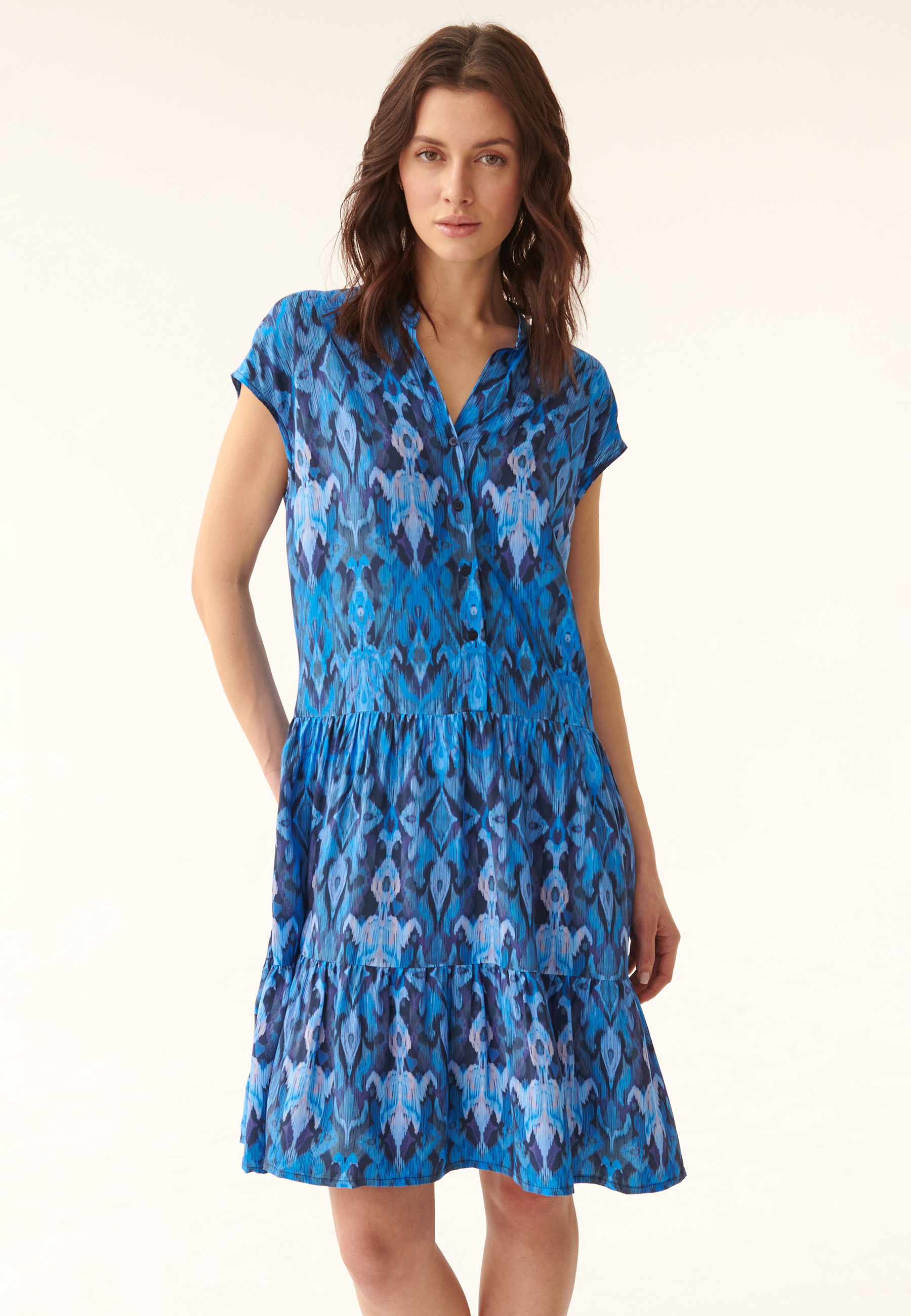 WZORZYSTA SUKIENKA TKANINOWA MIROMI