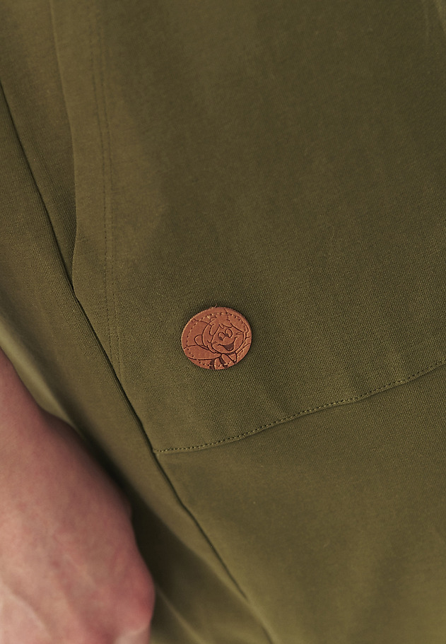 BAWEŁNIANA SUKIENKA — SACO BAWEŁNIANA SUKIENKA — SACO KHAKI 5