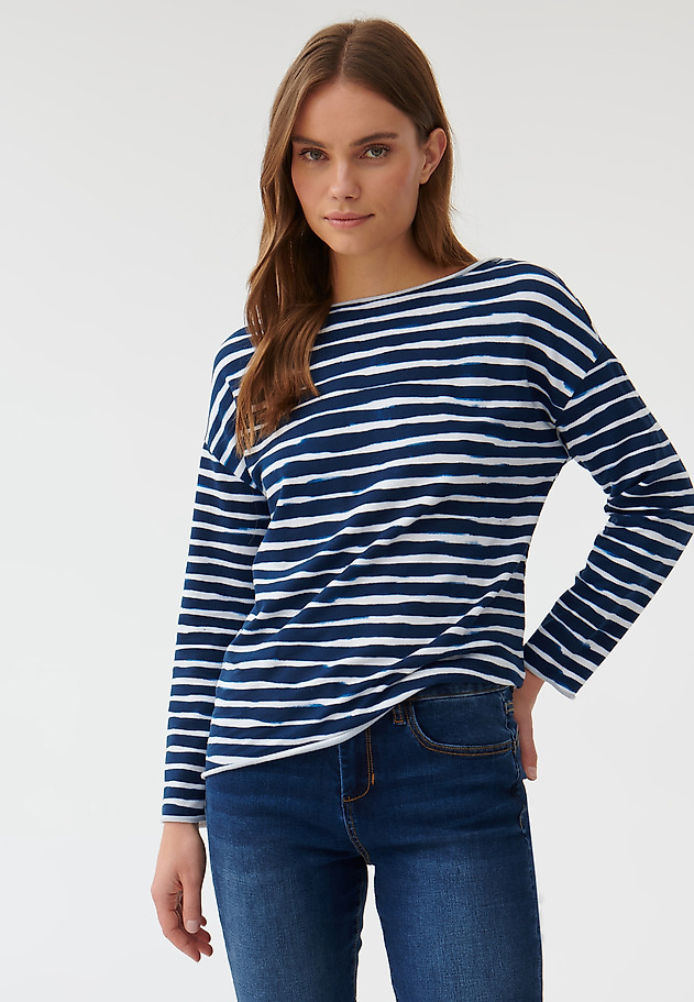 HANORAC DE DAMĂ OVERSIZE CU DUNGI MALI 1 HANORAC DE DAMĂ OVERSIZE CU DUNGI MALI 1 MULTICOLOR 1