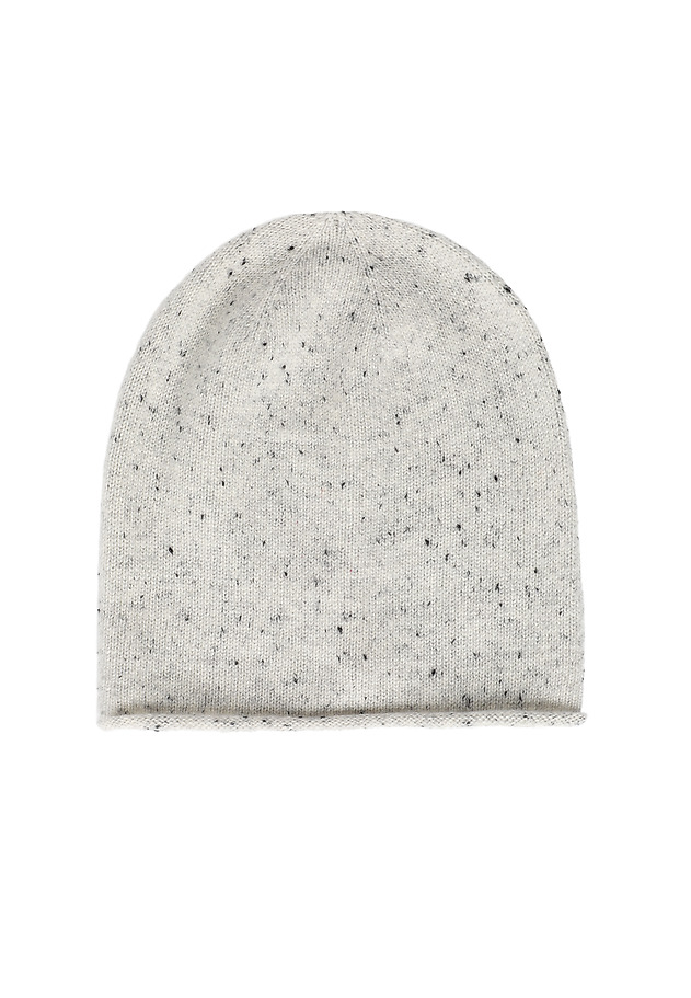 LADIES' CAP WITH WOOL AND CASHMERE - ADERA LADIES' CAP WITH WOOL AND CASHMERE - ADERA GREY 1