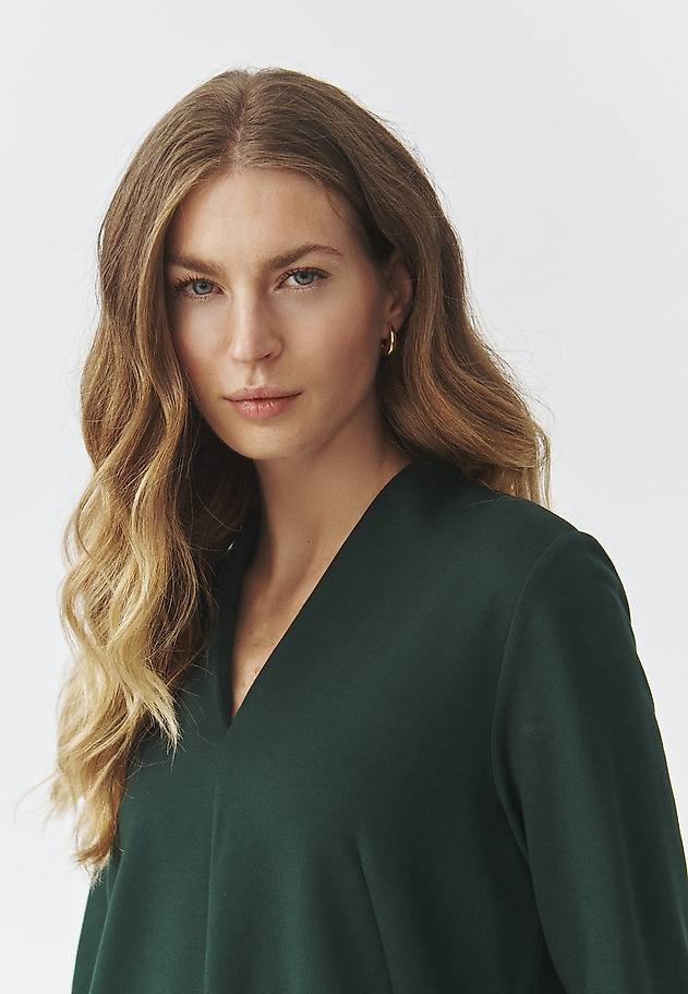 STYLISH KNITTED DRESS - KOKILIA STYLISH KNITTED DRESS - KOKILIA ZIELONY 6