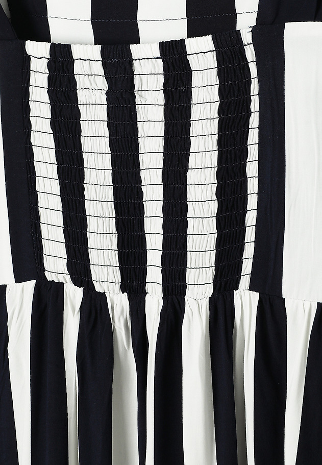 STRIPED VISCOSE MAXI DRESS - DALIANA 1 STRIPED VISCOSE MAXI DRESS - DALIANA 1 MULTIKOLOR 8