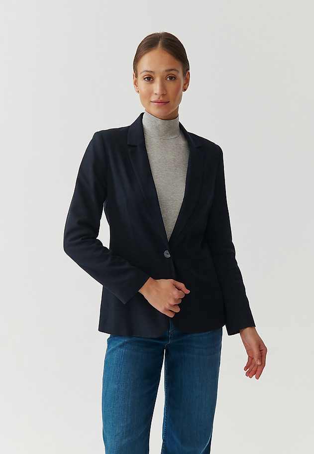 HÖLGYEK EGYSOROS BLÉZER - AMALFINA HÖLGYEK EGYSOROS BLÉZER - AMALFINA SÖTÉTKÉK 1