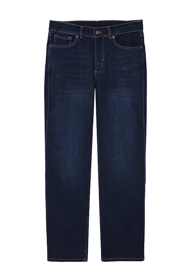 PANTALONI DE DAMĂ STILAȚI, DIN DENIM, EVAZAȚI - RIFO PANTALONI DE DAMĂ STILAȚI, DIN DENIM, EVAZAȚI - RIFO BLEUMARIN 5