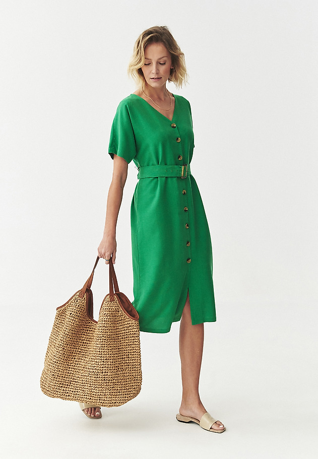 LADIES' BRAIDED BAG - BESSIE LADIES' BRAIDED BAG - BESSIE BEŻOWY 2