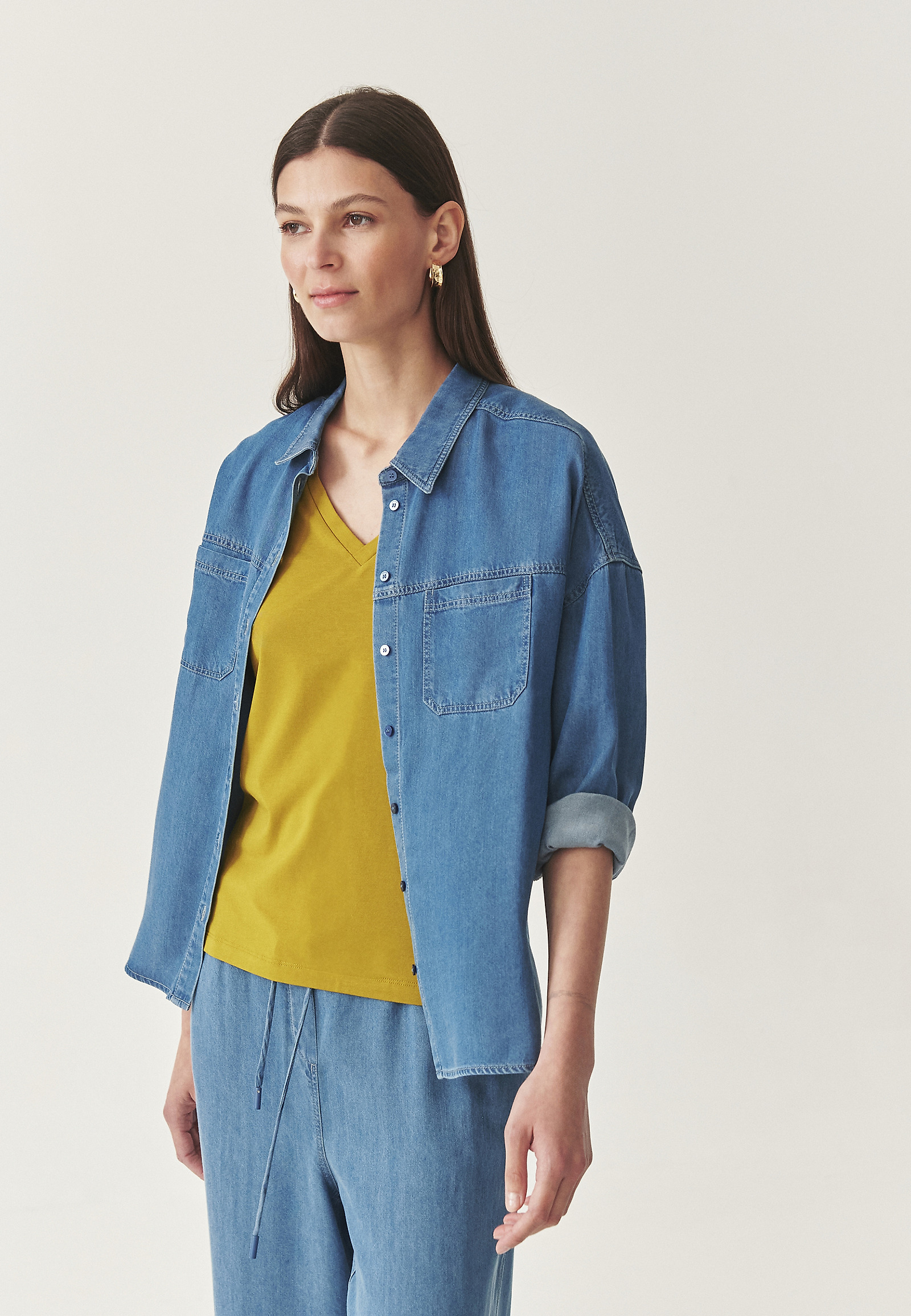 CASUAL LYOCELL SRAH - NIMINA CASUAL LYOCELL SRAH - NIMINA MODRA 112853