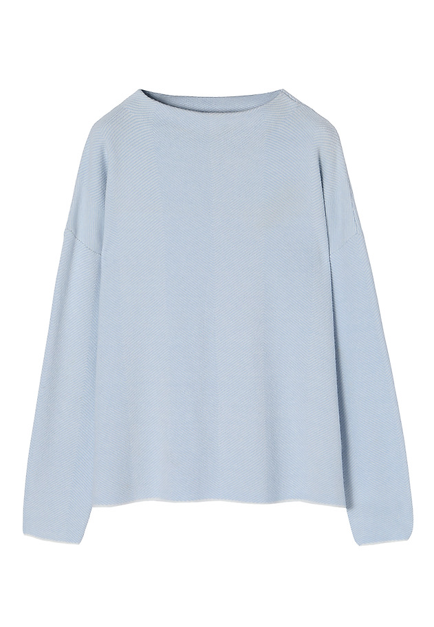 LADIES’ HERRINGBONE SWEATER FAMALA LADIES’ HERRINGBONE SWEATER FAMALA BLUE 6