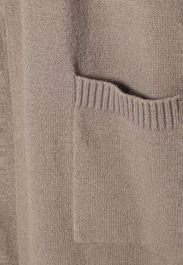 LADIES' LONG CARDIGAN WITH POCKETS - JAZIRO 1 LADIES' LONG CARDIGAN WITH POCKETS - JAZIRO 1 BEIGE 8
