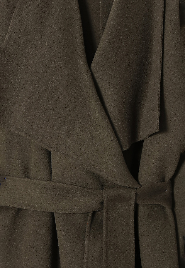 ASYMMETRIC LADIES' COAT BORDO 1 ASYMMETRIC LADIES' COAT BORDO 1 KHAKI 8