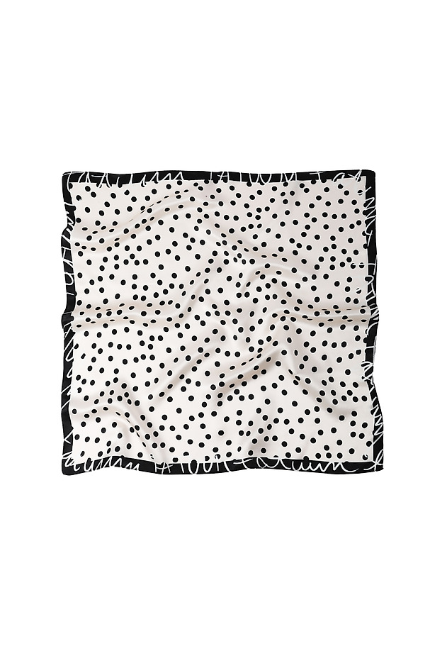 EȘARFĂ DIN MĂTASE, CU BULINE — DOTTY EȘARFĂ DIN MĂTASE, CU BULINE — DOTTY MULTICOLOR 3