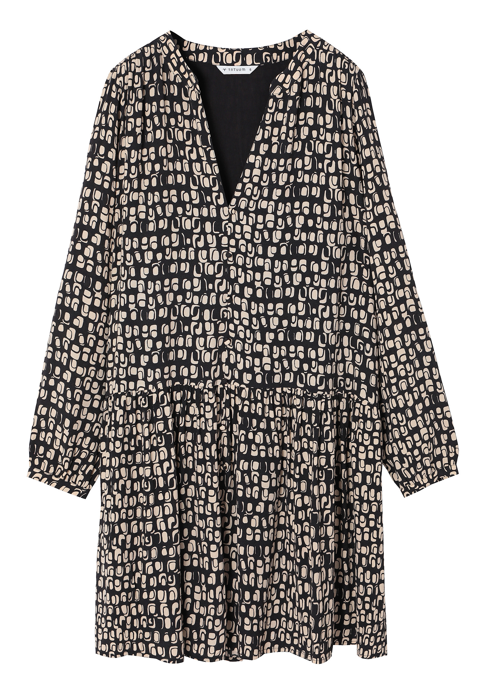 ROCHIE DIN VISCOZĂ CU DESIGN ORIGINAL - MARLI ROCHIE DIN VISCOZĂ CU DESIGN ORIGINAL - MARLI MULTICOLOR 116613