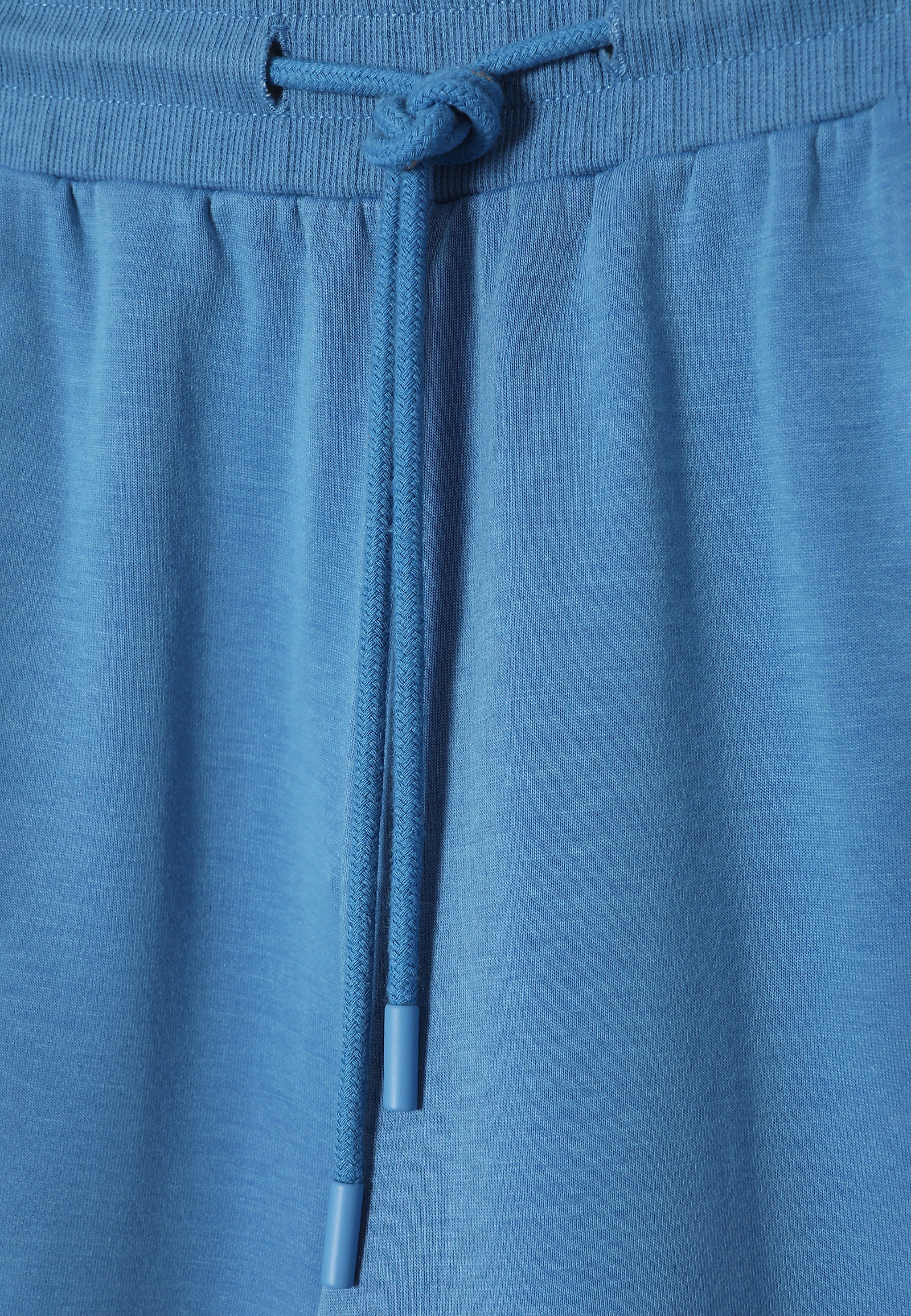LADIES' KNITTED TROUSERS WITH RIBBED WAISTBAND - SENTI 1 LADIES' KNITTED TROUSERS WITH RIBBED WAISTBAND - SENTI 1 BLUE 101086