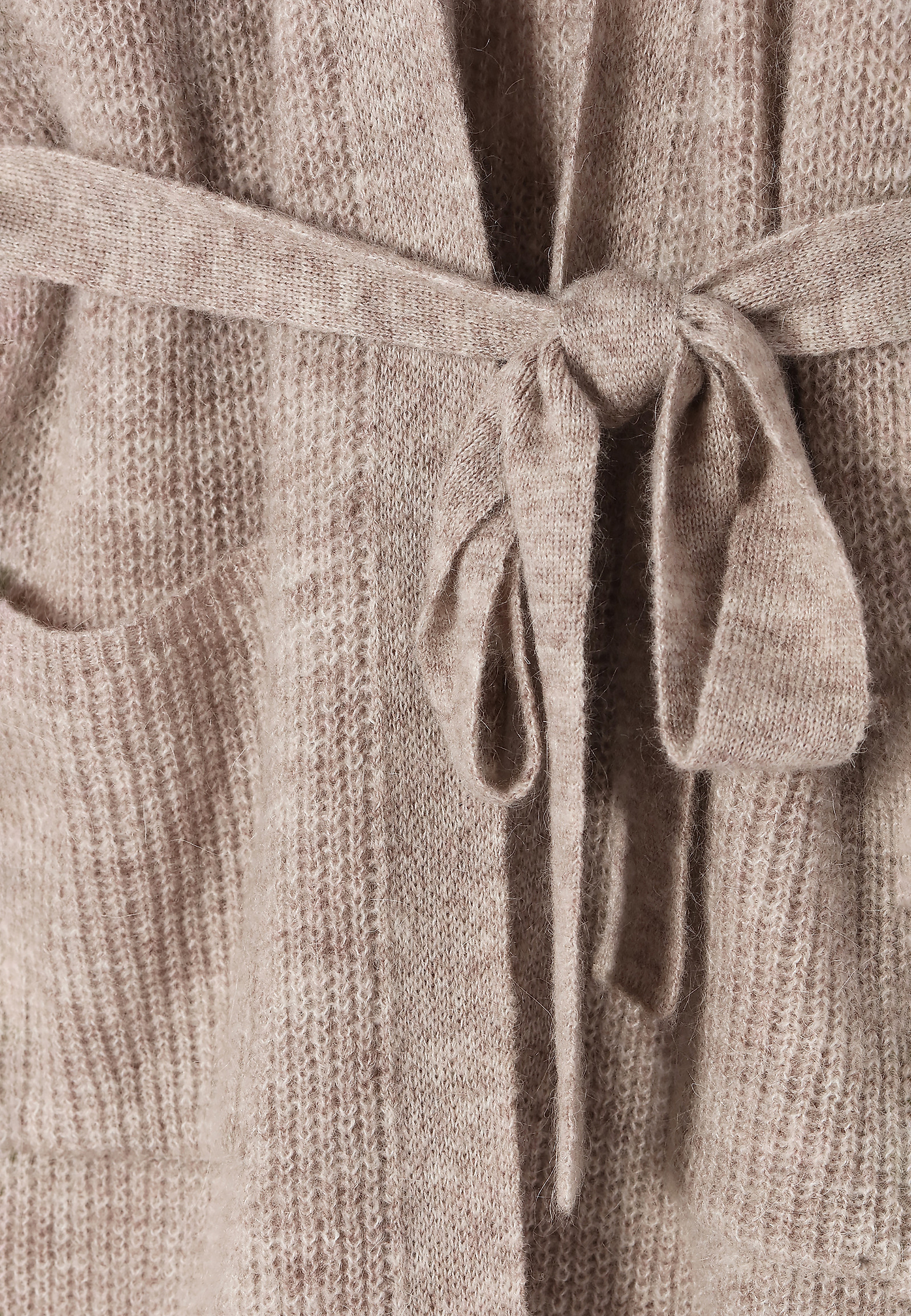 LADIES' CARDIGAN WITH A TIE AT THE WAIST KALINA LADIES' CARDIGAN WITH A TIE AT THE WAIST KALINA BEIGE 80579