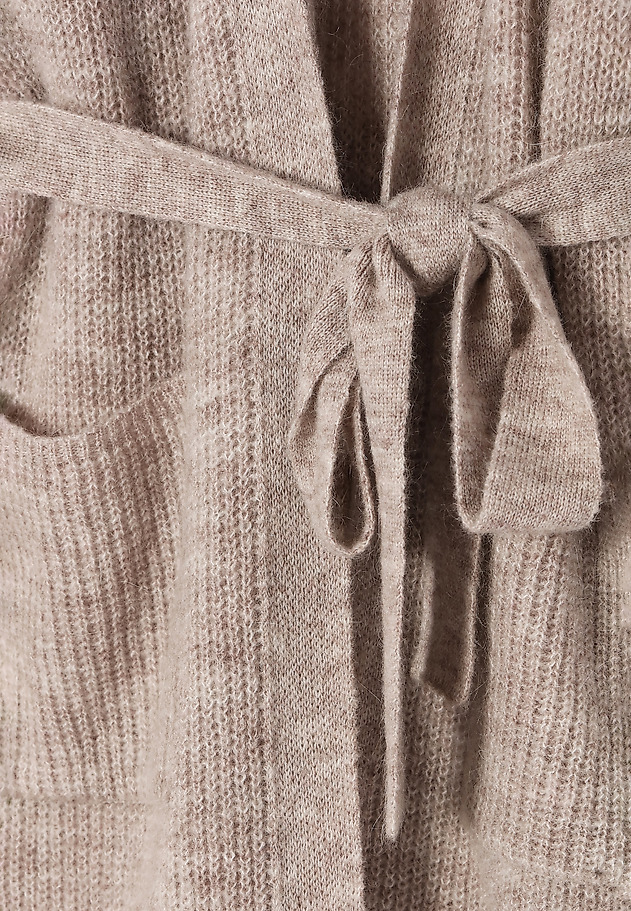 LADIES' CARDIGAN WITH A TIE AT THE WAIST KALINA LADIES' CARDIGAN WITH A TIE AT THE WAIST KALINA BEŻOWY 7