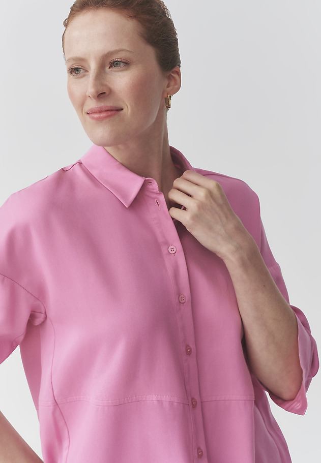 PINK LYOCELL SHIRT - TUTU PINK LYOCELL SHIRT - TUTU RÓŻOWY 5
