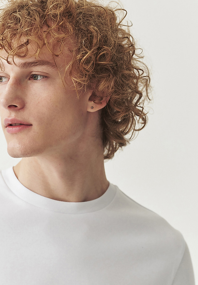 BAWEŁNIANY T-SHIRT MĘSKI — IAN BAWEŁNIANY T-SHIRT MĘSKI — IAN BIAŁY 3