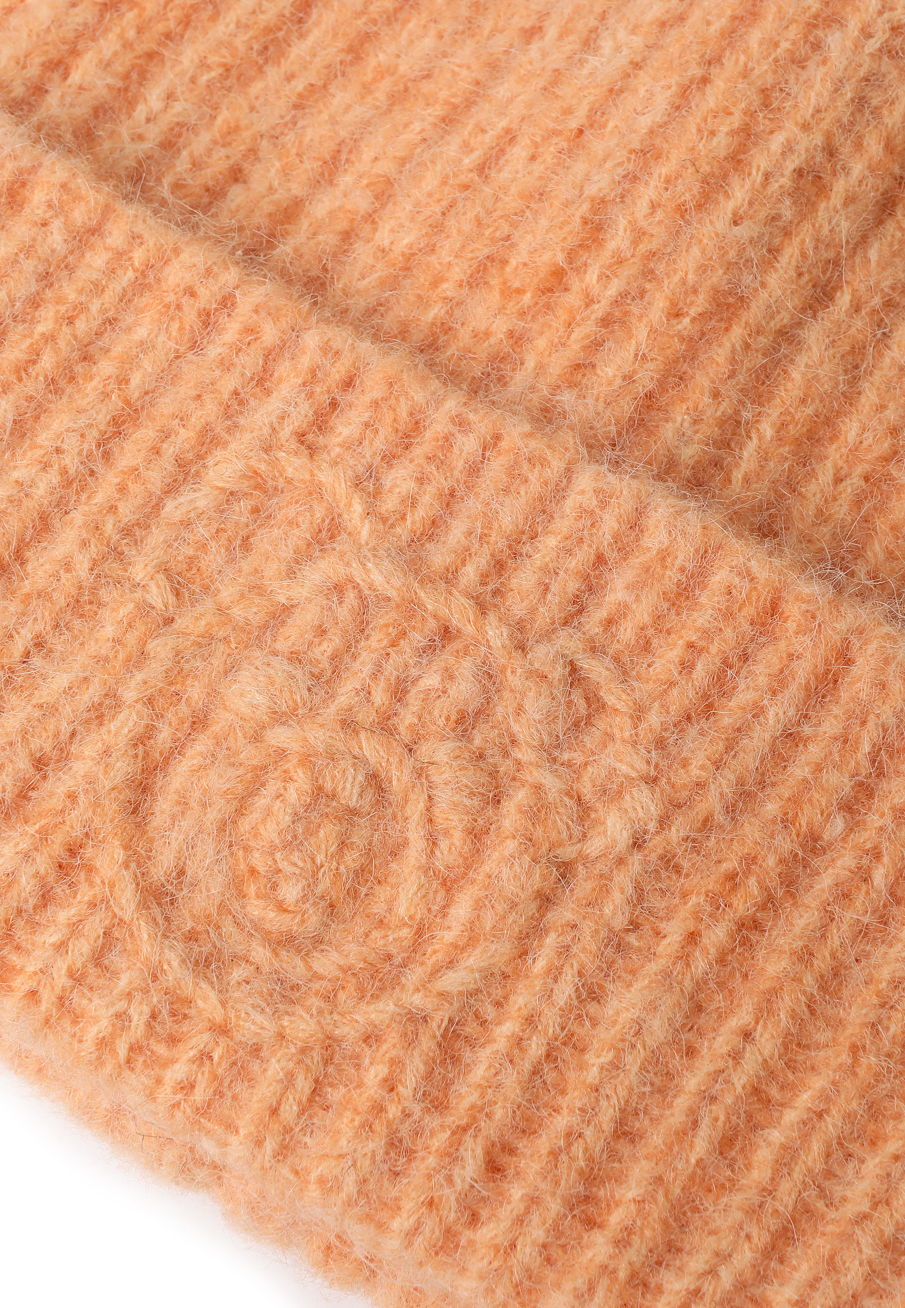 KLASICKÁ ČEPICE S VÝŠIVKOU MEDVĚDA USZATEK - NERIS 2 ORANŽOVÁ 2