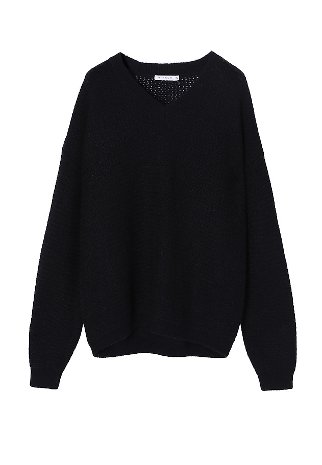 STRUKTURALNY SWETER DAMSKI LASO 1 STRUKTURALNY SWETER DAMSKI LASO 1 CZARNY 6
