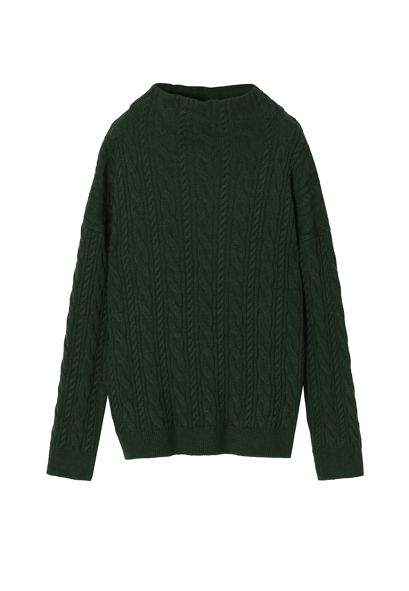 SWETER DAMSKI Z GOLFEM WENWENA 1 SWETER DAMSKI Z GOLFEM WENWENA 1 ZIELONY 83285