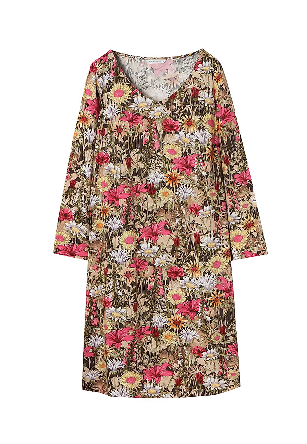 ROCHIE SCURTĂ CU MOTIV FLORAL MIRI ROCHIE SCURTĂ CU MOTIV FLORAL MIRI MULTICOLOR 6