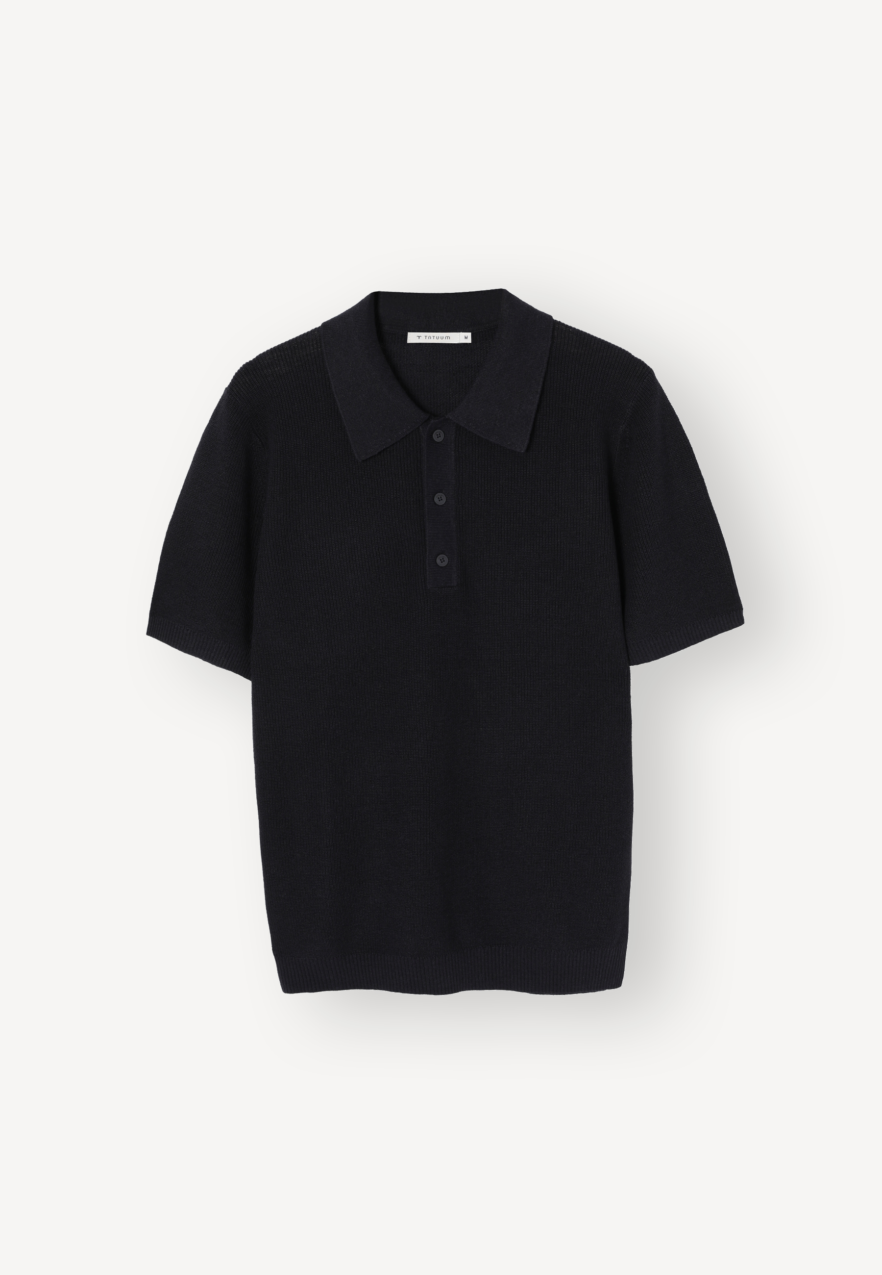 LNIANO-BAWEŁNIANY SWETER MĘSKI — XAVI GRANATOWY 2