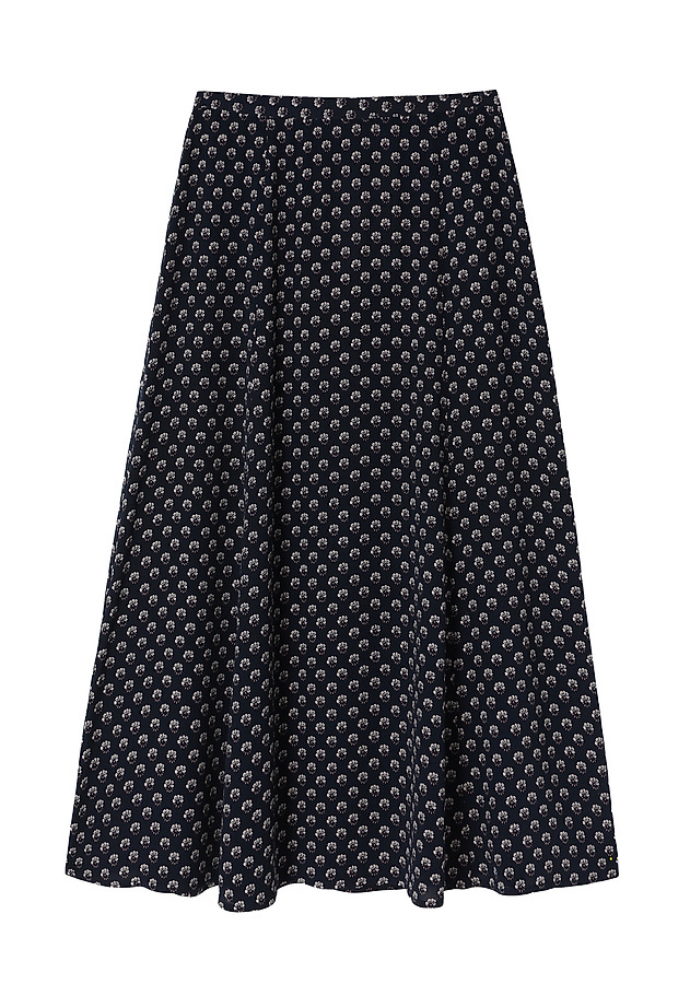FUSTĂ MIDI CU MODEL, DIN VISCOZĂ - SINI 3 FUSTĂ MIDI CU MODEL, DIN VISCOZĂ - SINI 3 MULTICOLOR 6