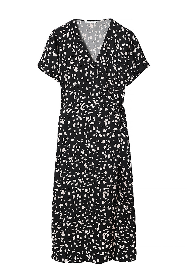 LADIES’ PATTERNED WRAP DRESS - ZEREWI LADIES’ PATTERNED WRAP DRESS - ZEREWI MULTIKOLOR 7